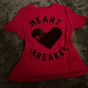heartbreaker fitted tee, worn condition but nice fabric